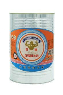 百强调味甜浓奶