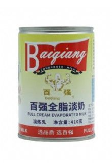 百强全脂淡奶